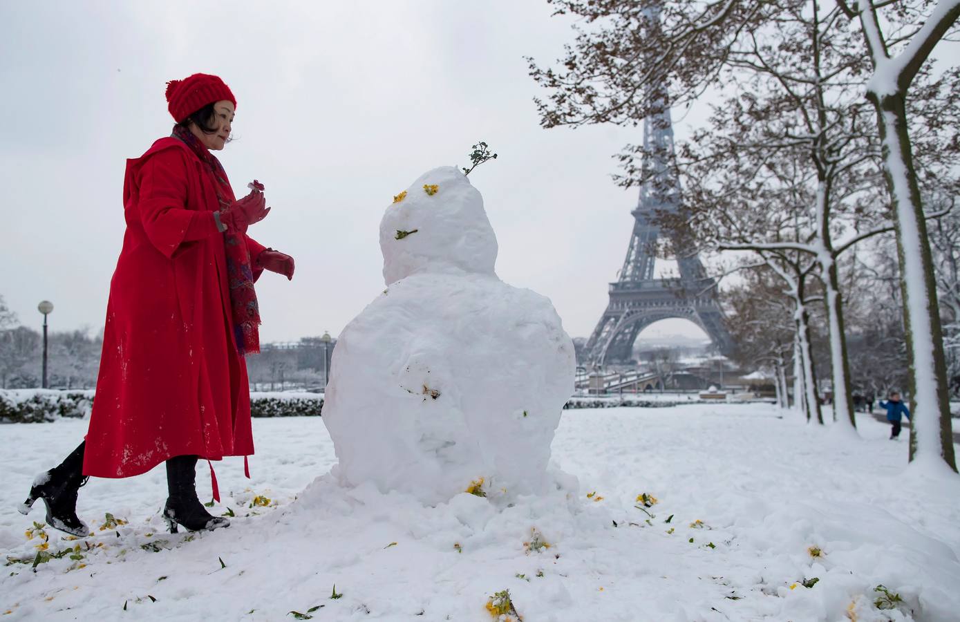 París se viste de blanco