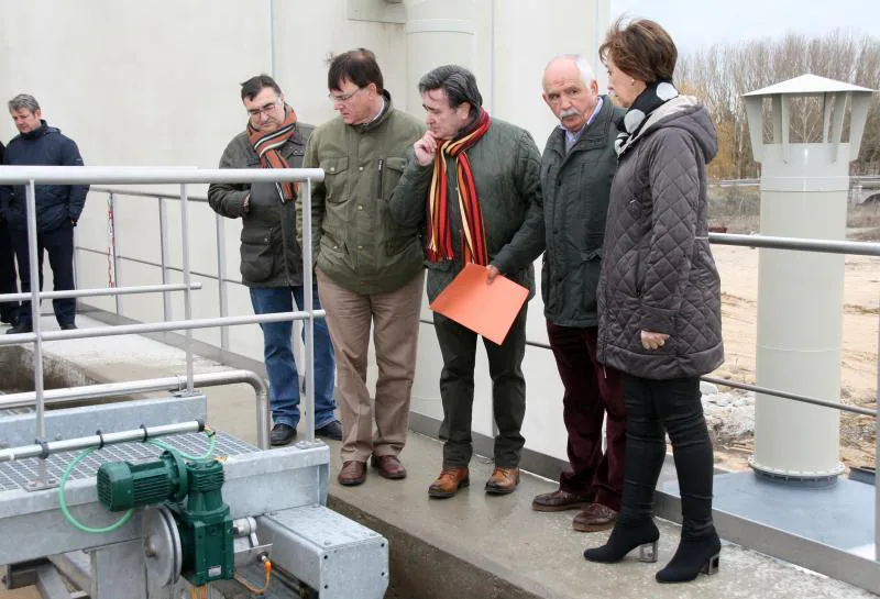 Visita a la nueva Estación Depuradora de Aguas Residuales de Cuéllar