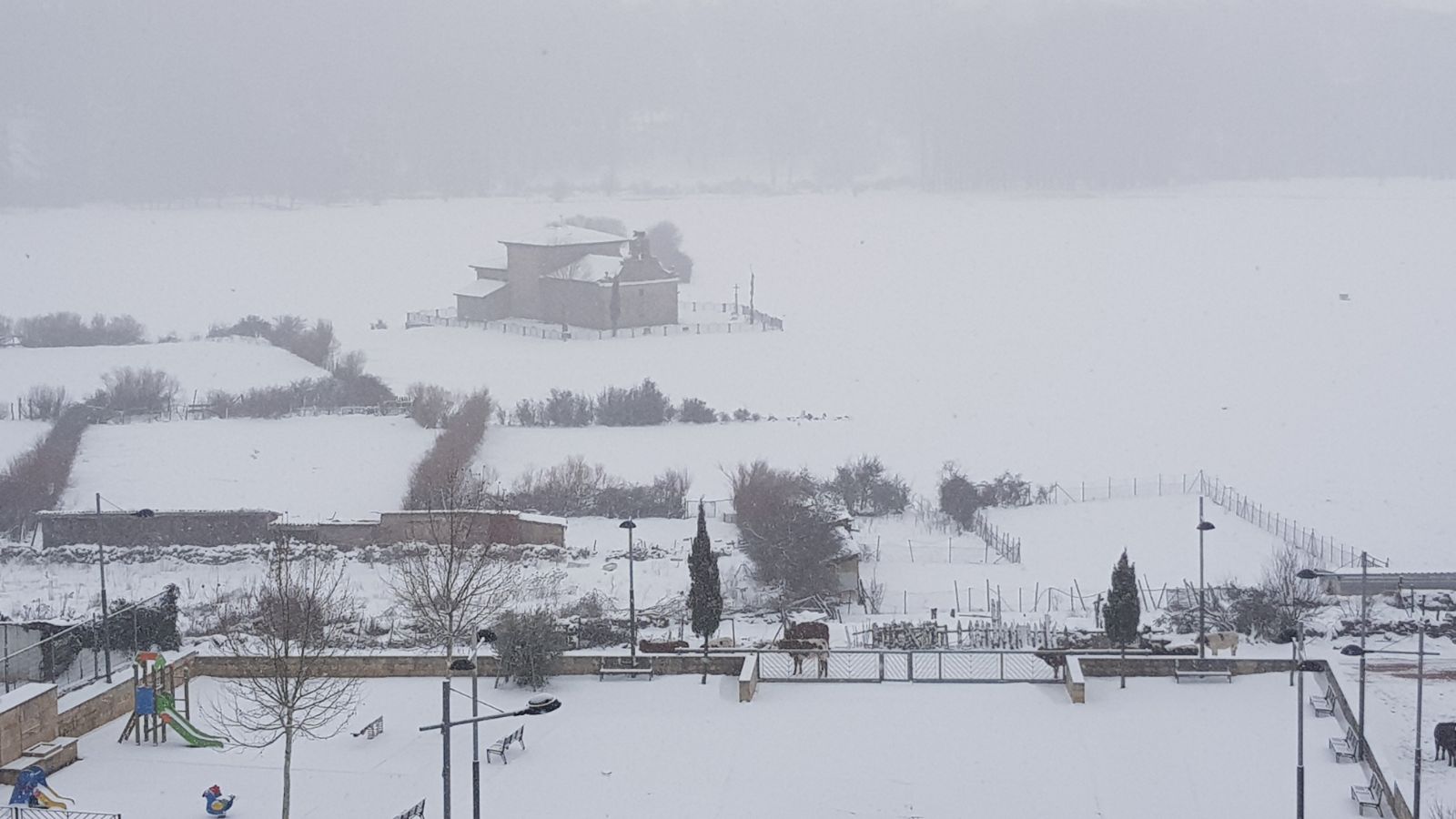 La última nevada se ha dejado sentir sobre todo en el norte