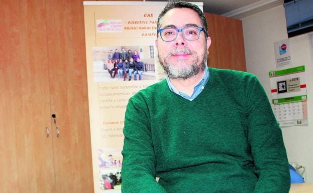 Javier Paniagua, director de Colectivo para el Desarrollo Rural de Tierra de Campos. 