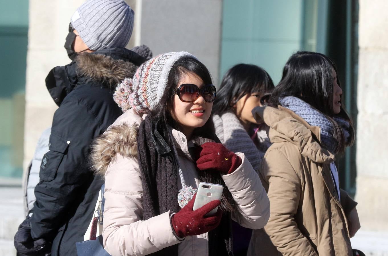 Jornada de intenso frío en Segovia