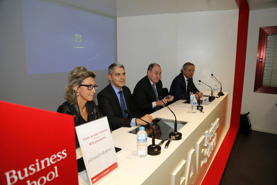 Plataforma de empresarios palentinos en Madrid