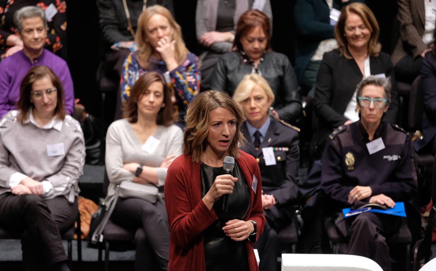 Cincuenta mujeres transmiten su ejemplo a más de 400 escolares de entre 9 y 18 años, en una cita celebrada en el auditorio Miguel Delibes de Valladolid