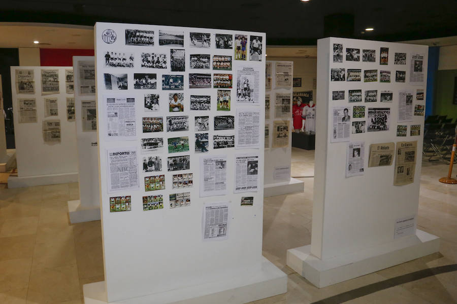Exposición de Unionistas por el 95 aniversario de la UD Salamanca