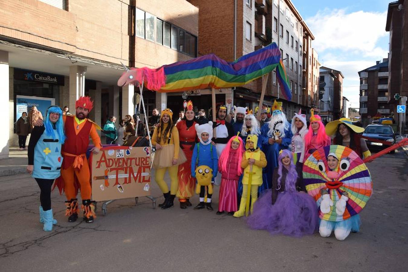 Guardo se disfraza en un multitudinario carnaval