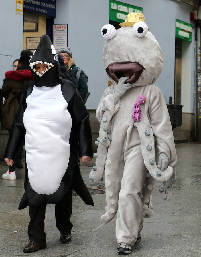 Domingo de carnaval en Segovia