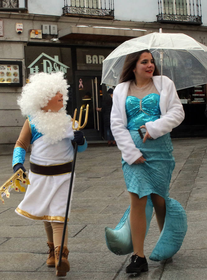 Domingo de carnaval en Segovia
