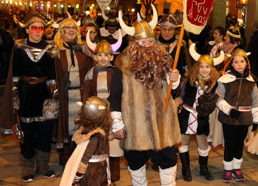 Sábado de carnaval en Segovia