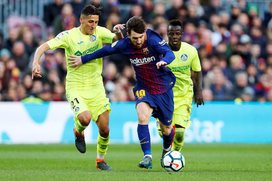 El cuadro azulgrana cedió dos puntos en su estadio ante el exigente combinado de José Bordalás.