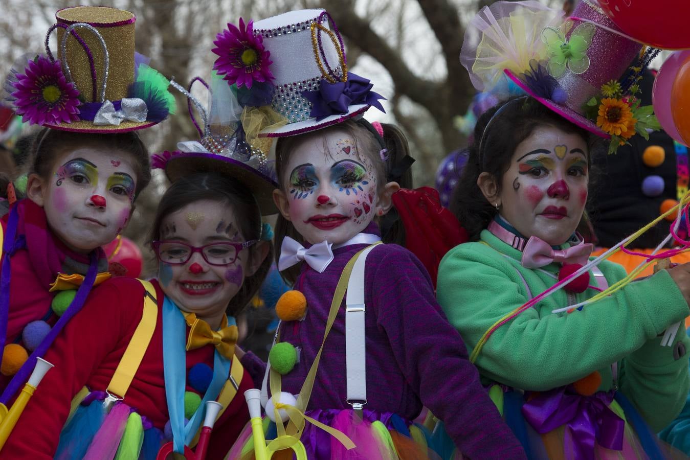 Desfile infantil en el carnaval de Toro (Zamora)