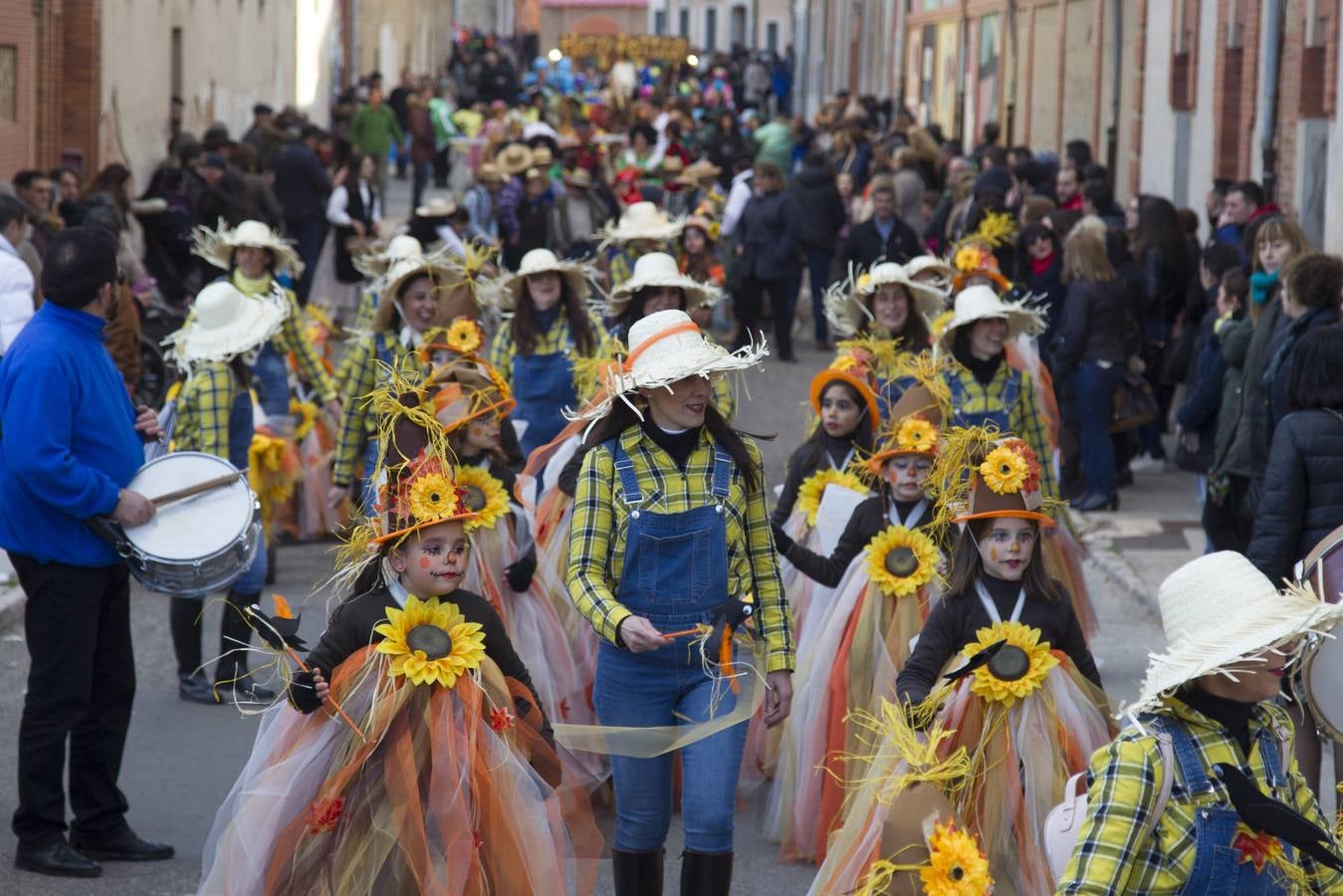 Desfile infantil en el carnaval de Toro (Zamora)
