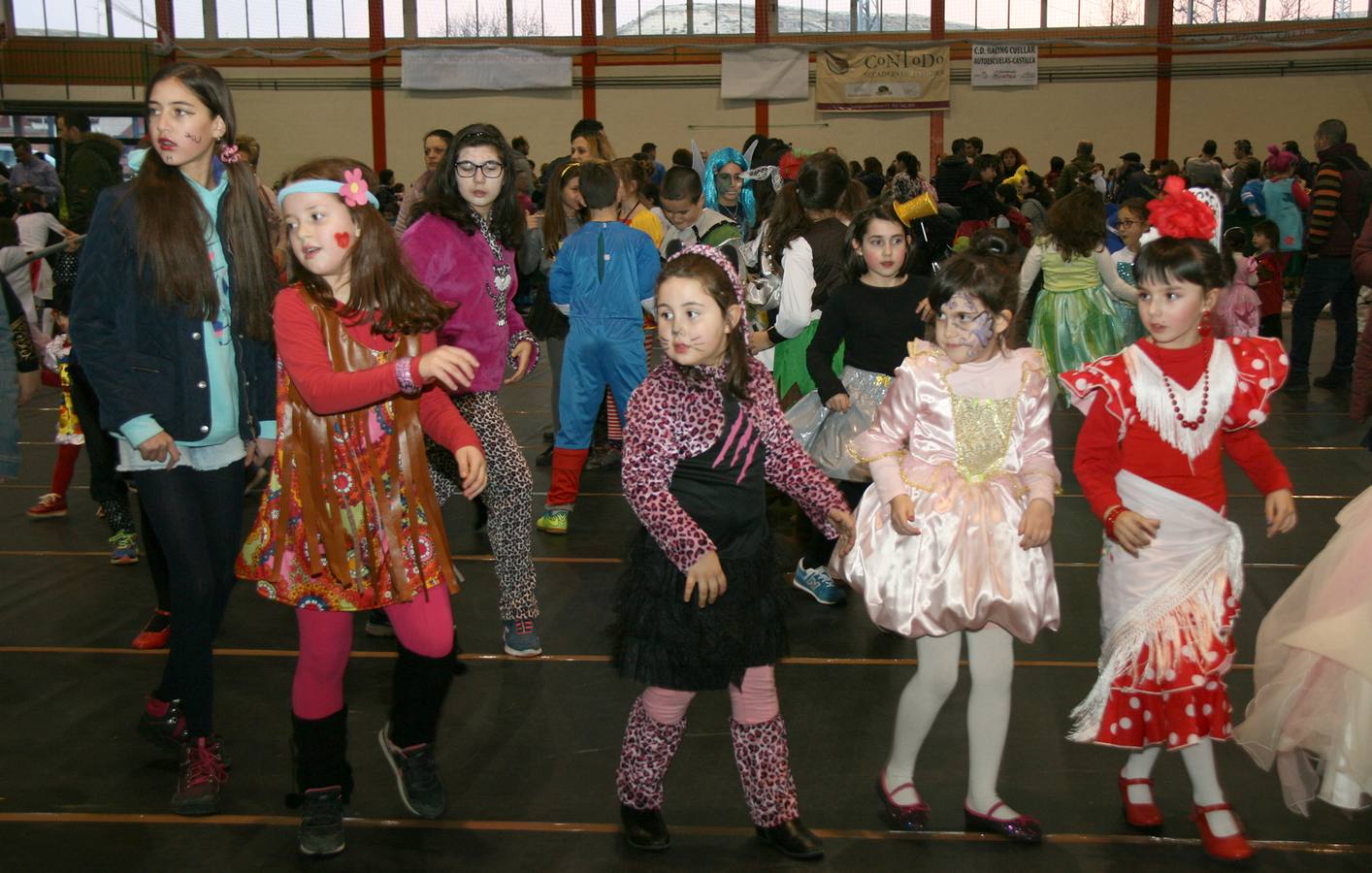 Fiesta infantil de carnaval en Cuéllar