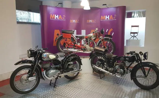 Las tres motocicletas pasan a formar parte de la exposición permanente del museo. 