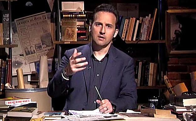 Iker Jiménez en su programa 'Cuarto Milenio'. 