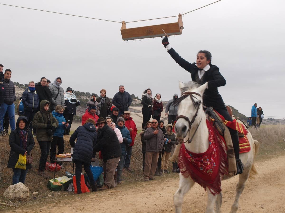 Carrera de cintas a caballo de los quintos de Torrelobatón