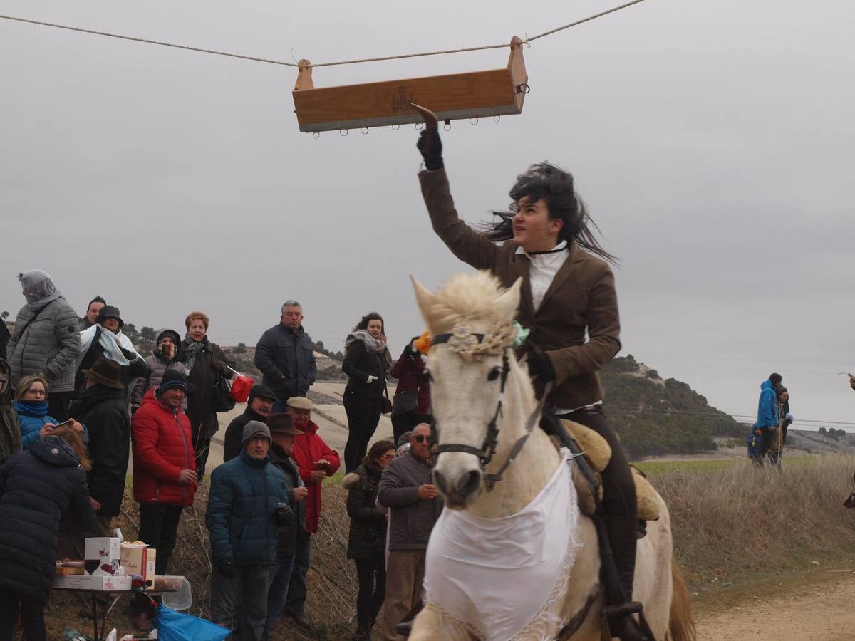 Carrera de cintas a caballo de los quintos de Torrelobatón