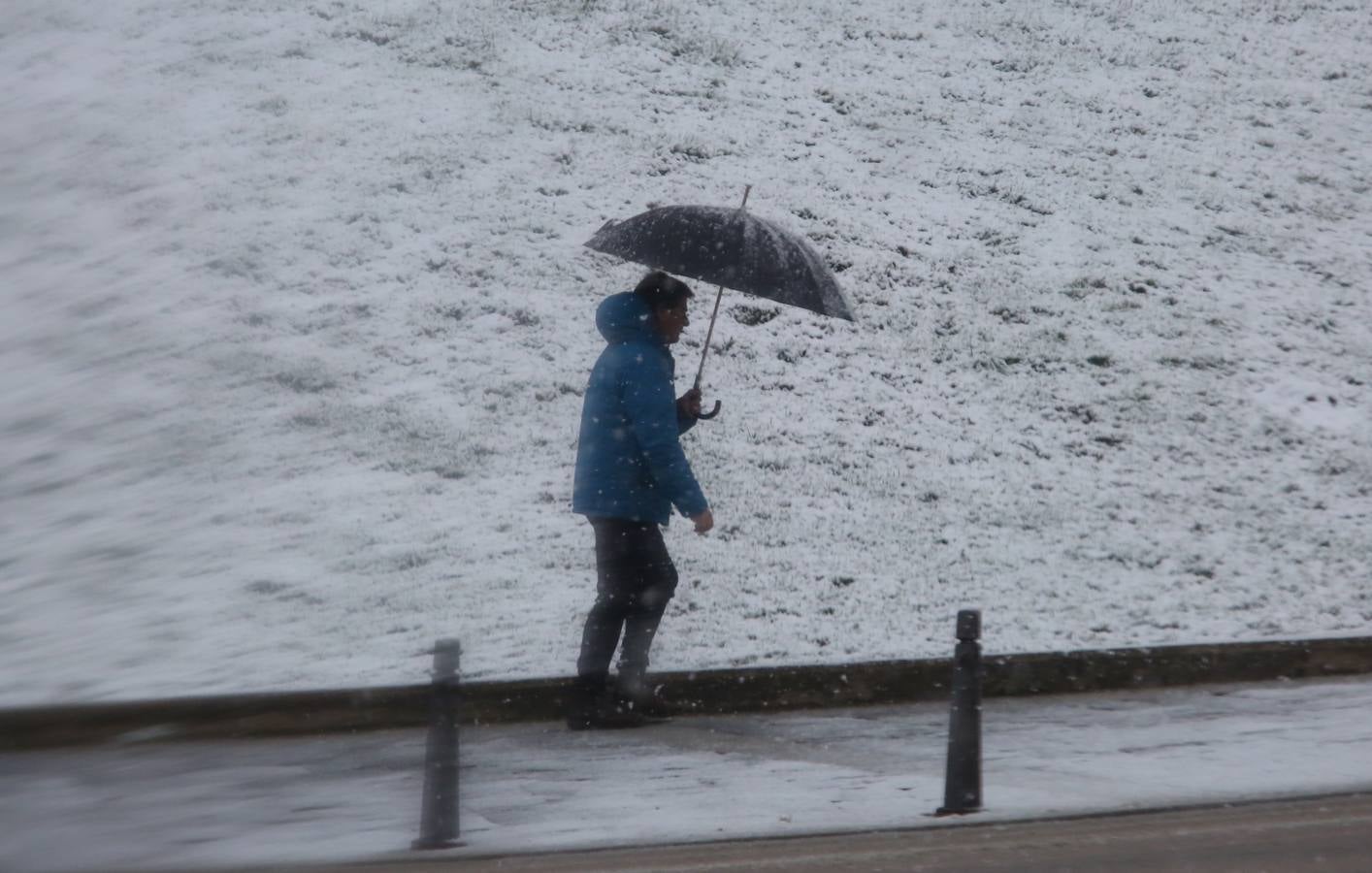 Regresa el temporal de nieve a León