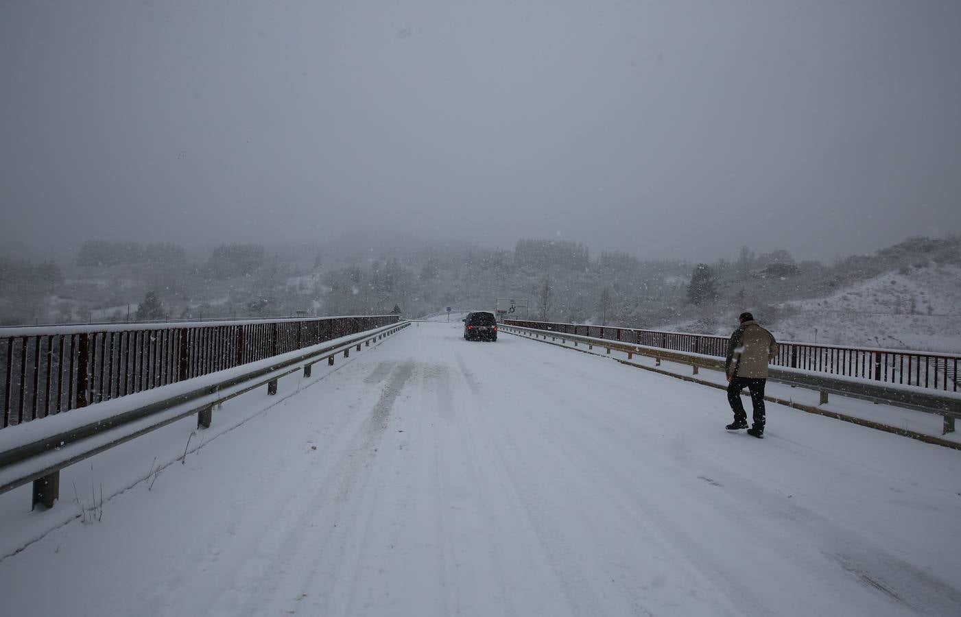 Regresa el temporal de nieve a León