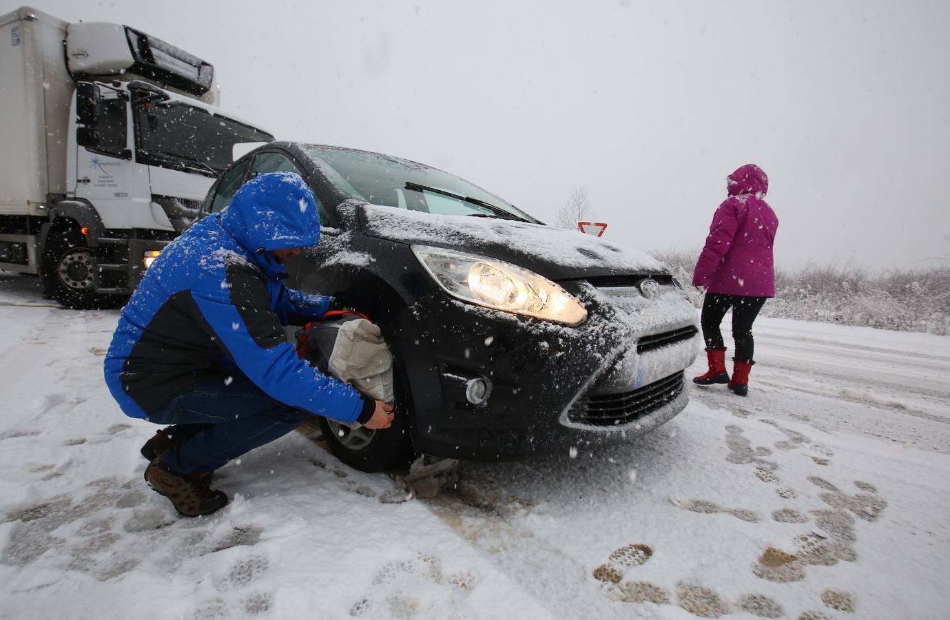 Regresa el temporal de nieve a León