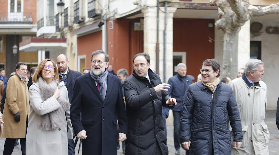 Visita de Mariano Rajoy a Palencia