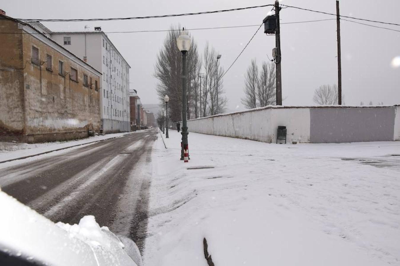 La nieve continúa en Guardo