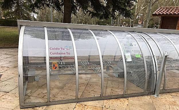 Aparcamiento para bicis de San Pablo.