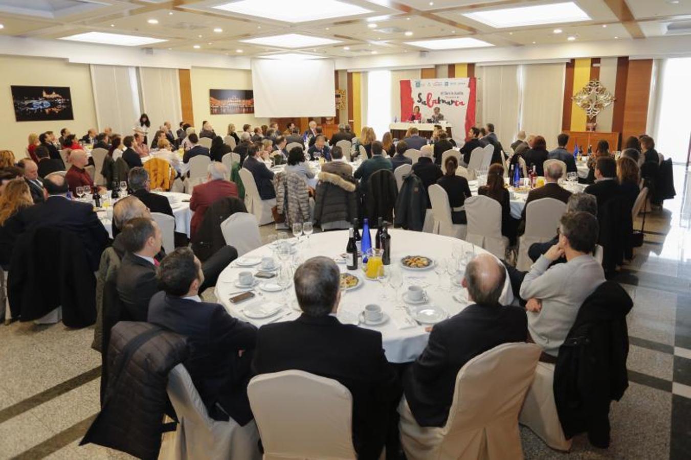 Milagros Marcos ha intervenido en los Encuentros en Salamanca, organizados por El Norte de Castilla, con la ponencia 'La cadena de valor: el equilibrio necesario para la economía de Castilla y León',