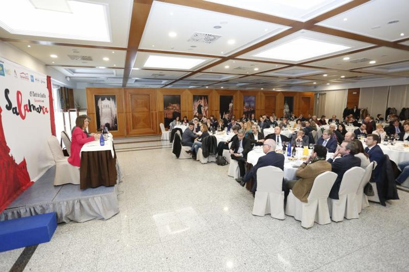 Milagros Marcos ha intervenido en los Encuentros en Salamanca, organizados por El Norte de Castilla, con la ponencia 'La cadena de valor: el equilibrio necesario para la economía de Castilla y León',