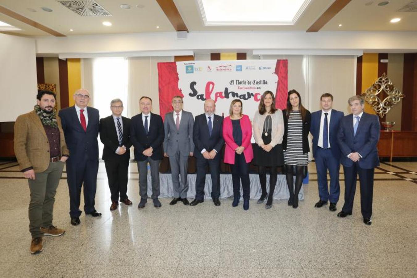 Milagros Marcos ha intervenido en los Encuentros en Salamanca, organizados por El Norte de Castilla, con la ponencia 'La cadena de valor: el equilibrio necesario para la economía de Castilla y León',