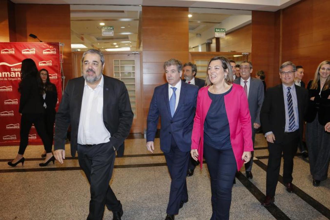 Milagros Marcos ha intervenido en los Encuentros en Salamanca, organizados por El Norte de Castilla, con la ponencia 'La cadena de valor: el equilibrio necesario para la economía de Castilla y León',