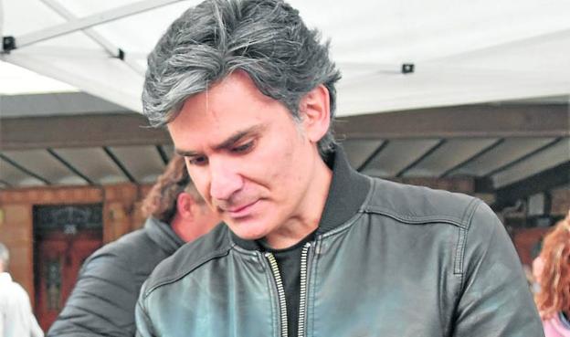 Nando Agüeros, en junio pasado en Aguilar de Campoo. 