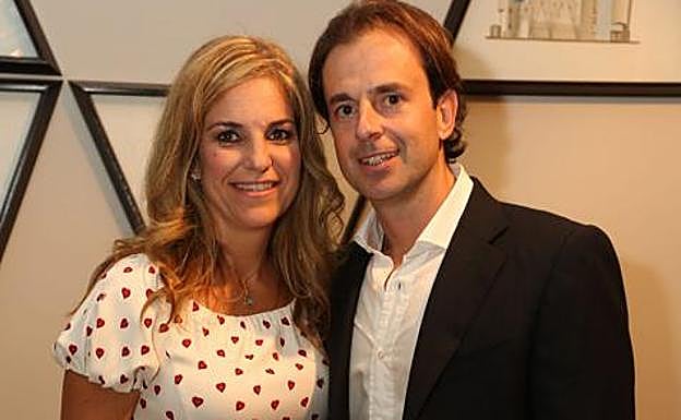 Sánchez Vicario, con Josep Santacana.