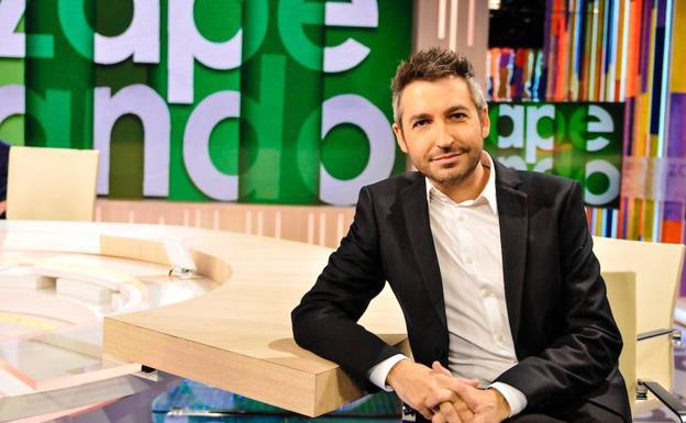 Frank Blanco presentador de 'Zapeando'. 
