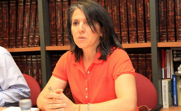 María Cuesta, diputada provincial no adscrita.