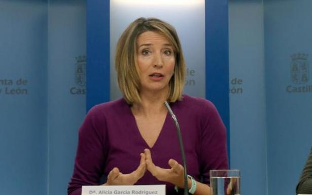 La consejera de Familia e Igualdad de Oportunidades, Alicia García.