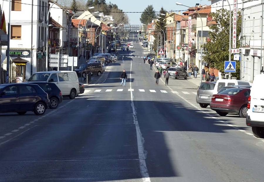 Fotos: Manifestacion en la peligrosa Travesía de San Rafael