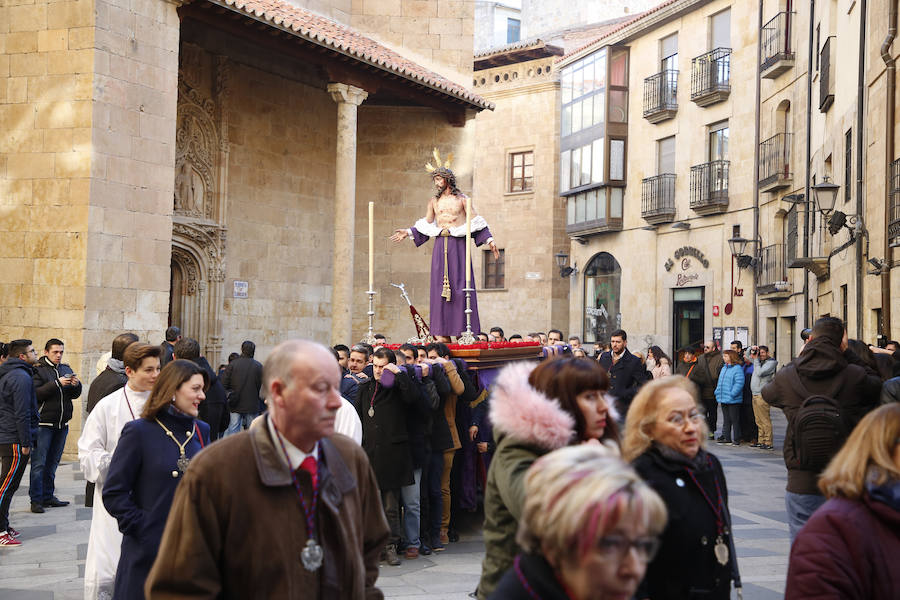 Fotos: Traslado del Despojado de San Benito a San Sebastián en Salamanca