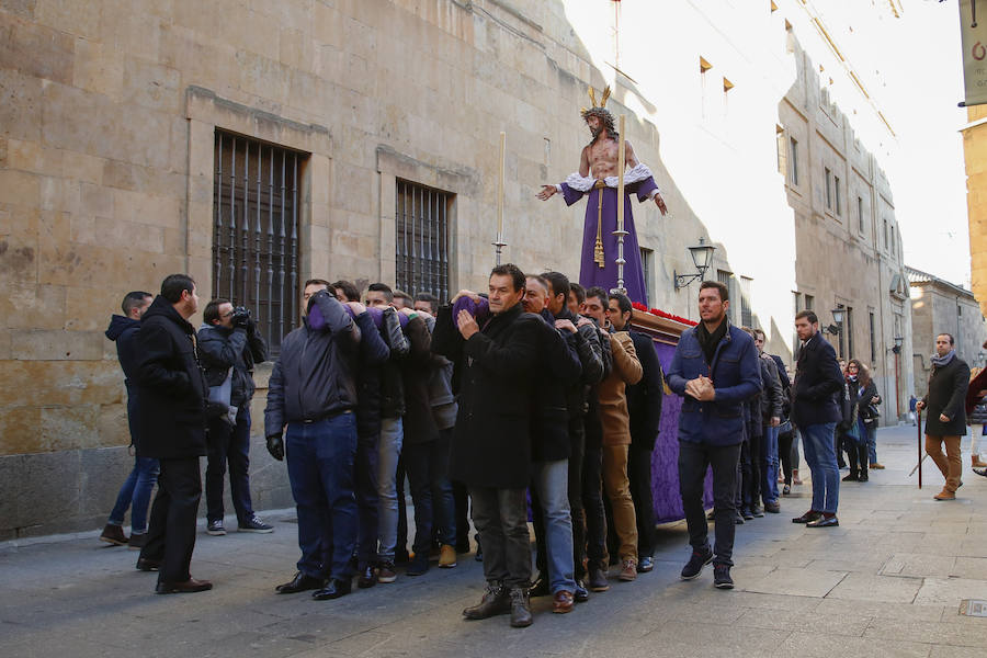 Fotos: Traslado del Despojado de San Benito a San Sebastián en Salamanca