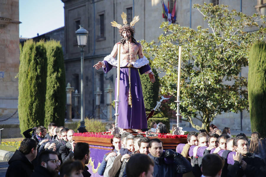 Fotos: Traslado del Despojado de San Benito a San Sebastián en Salamanca
