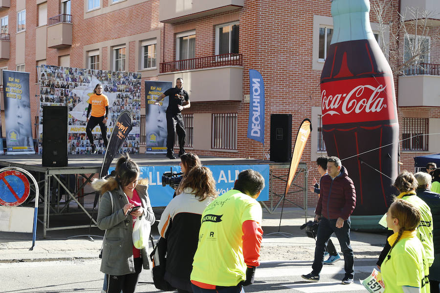 Unos 800 participantes acuden a la carrera en favor de la Asociación de Enfermedades Raras de Castilla y León