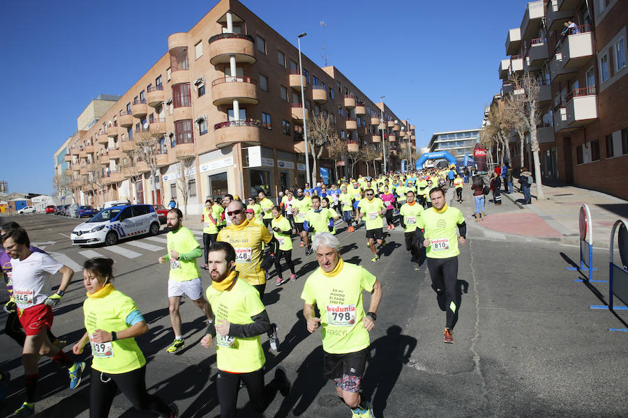 Unos 800 participantes acuden a la carrera en favor de la Asociación de Enfermedades Raras de Castilla y León