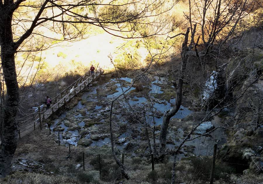 Fotos: Hielo y bajas temperaturas en Covalagua