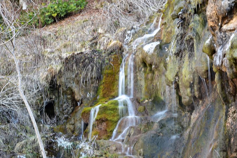 Fotos: Hielo y bajas temperaturas en Covalagua