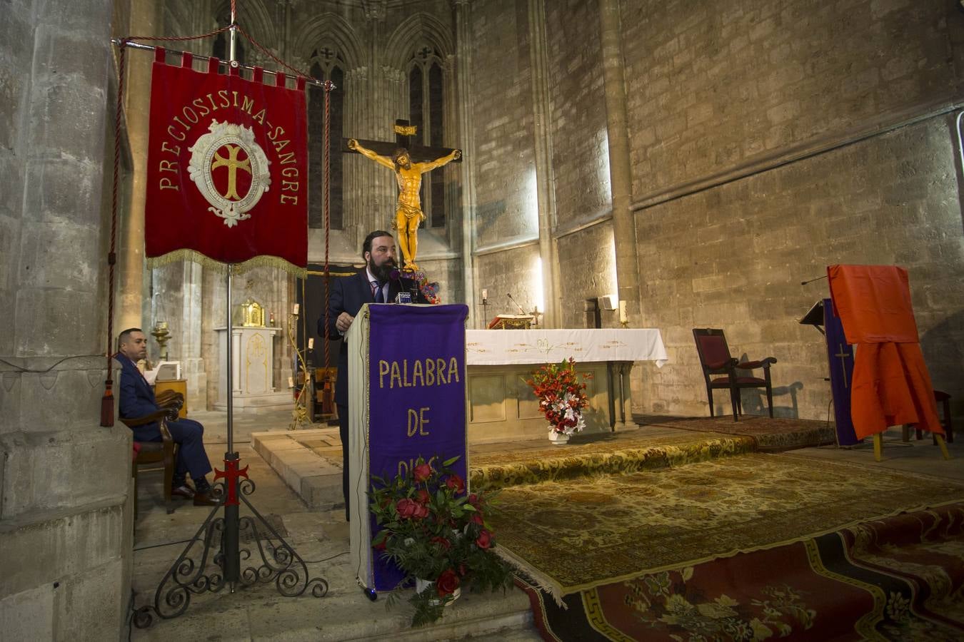A cargo de Alfonso Guerra Alonso, antiguo hermano mayor entre los años 2013 y 2017, el acto tuvo lugar en la iglesia de La Antigua