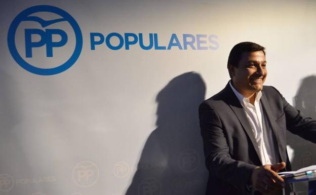 Carlos García, presidente del PP en Ávila.