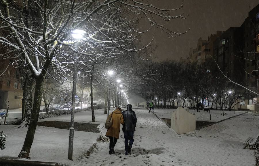 Fotos: Nieva en Valladolid