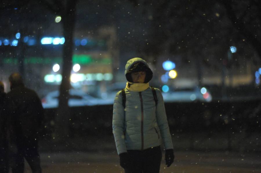 Fotos: Nieva en Valladolid