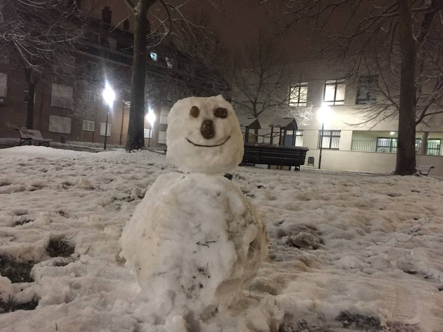 Fotos: Nieva en Valladolid