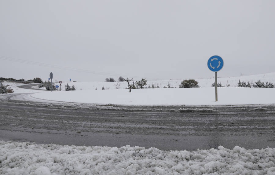 Fotos: La capital se tiñe de blanco