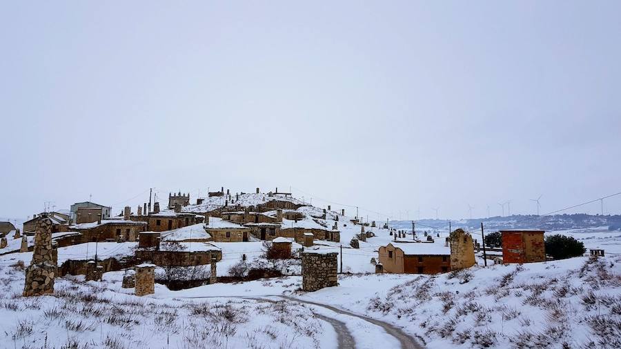 Fotos: Nieve en Baltanas